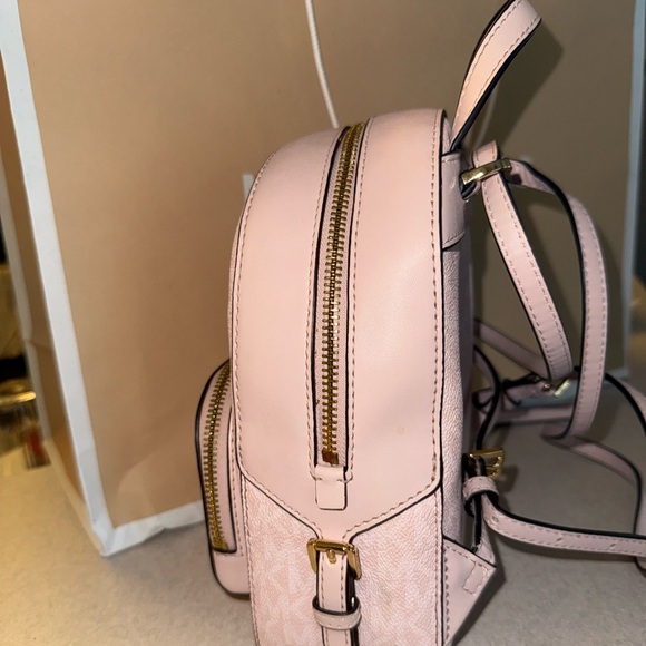 Michael Kors Jaycee Blush Pink Backpack - Picture 5 of 7